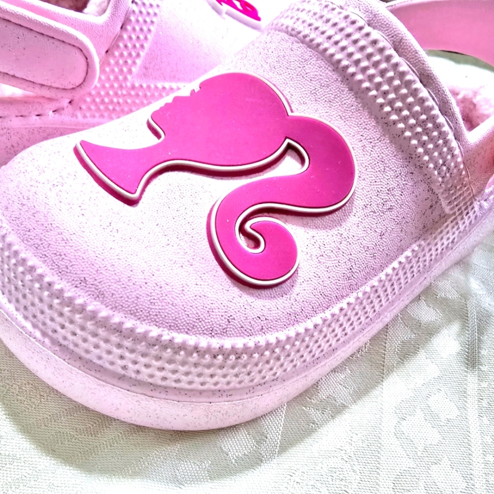 NEW! Barbie Girls Sandals Slippers Size 9